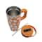 20oz. Orange & White Ghost Stainless Steel Insulated Tumbler by Ashland®